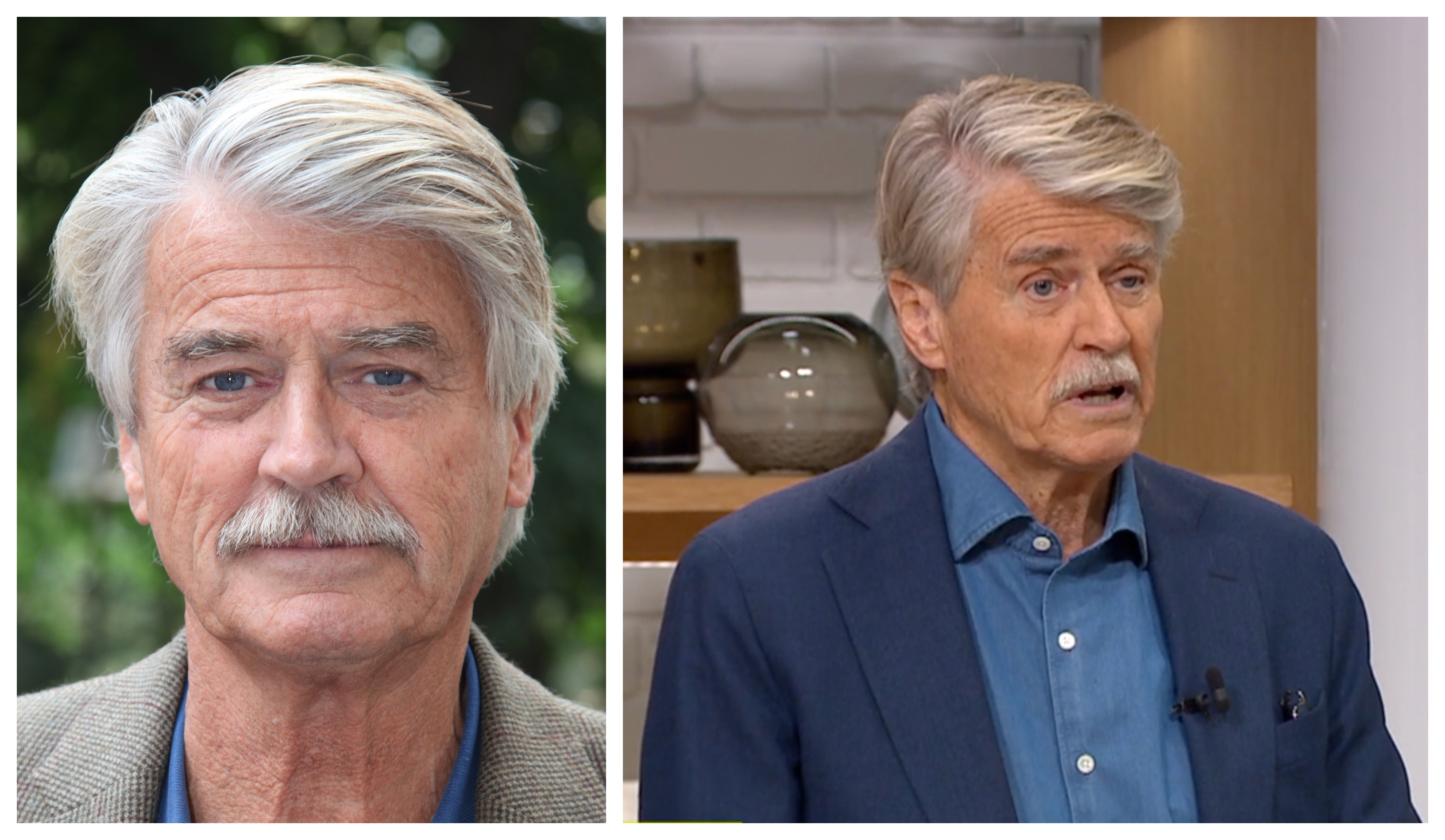 Rolf Porseryd, 75, tvingades avbryta sin medverkan i TV4:s Nyhetsmorgon.